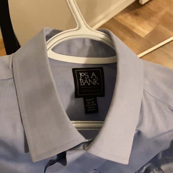 Jos.A.Bank Light Blue dress shirt - Picture 2 of 4